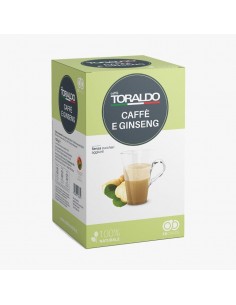 Toraldo cialde pz18 solubili caffe ginseng