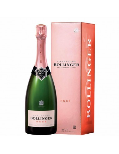 Champagne bollinger rose cl75 astucciato