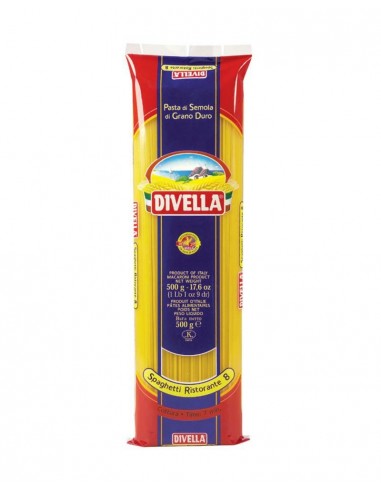 Divella pasta gr500 n 8 spaghetti ristorante