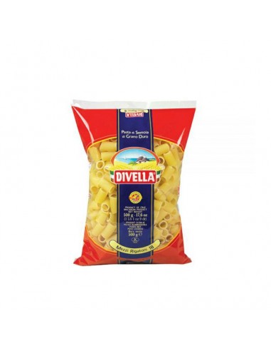 Divella pasta gr500 n18 mezzi rigatoni