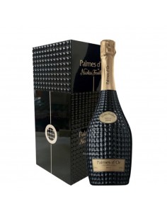 Champagne palmes d or brut +2 flutes cl.75