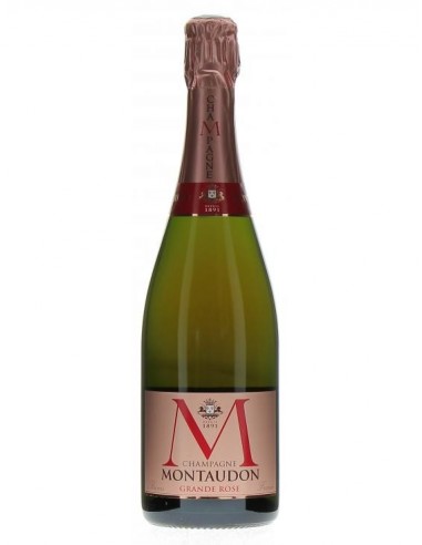 Champagne montaudon cl75 grand rose 