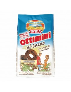 Divella biscotti gr400 ottimini al cacao