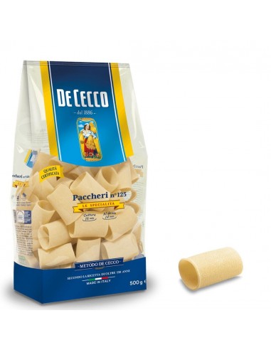 De cecco pasta sp gr500 n125 paccheri