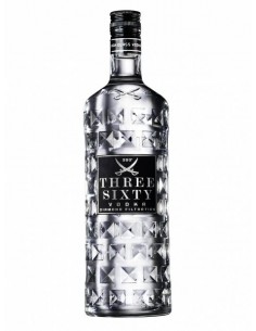 Vodka three sixty cl70