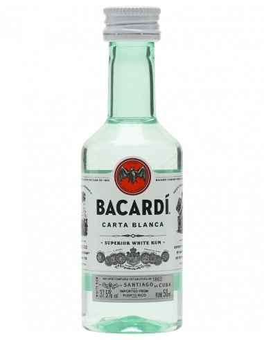 Rum bacardi cl5 bianco mignon