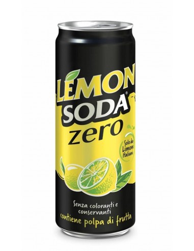 Lemonsoda zero cl.33x24lattina