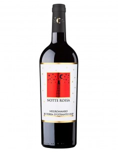 Notte rossa cl75 negroamaro terra d otranto dop