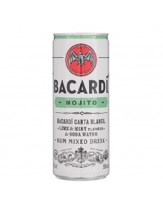 Bacardi mojito cl25 5% lattina