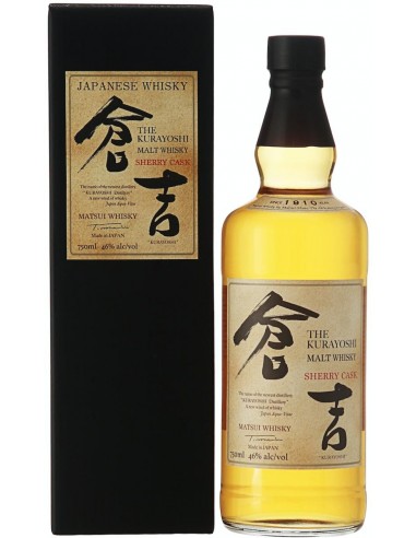 Whisky kurayoshi cl70 sherry cask