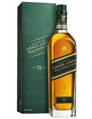 Whisky j.walker cl70 green label 15y