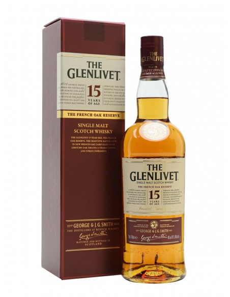 Whisky glenlivet cl70 15y