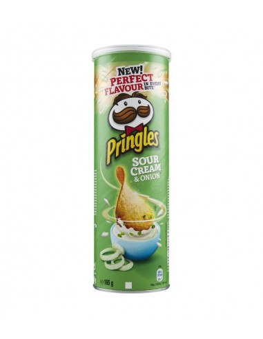 Pringles gr165 sour cream & onion
