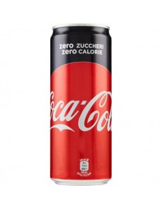 Coca cola zero cl33x24 lattina