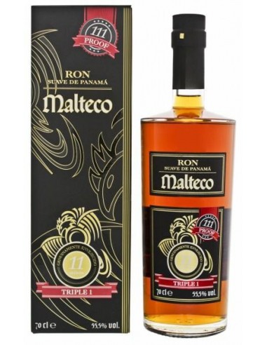 Malteco rum triple 1  11y cl.70