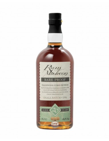Rum malecon cl70 rare proof 20y legno