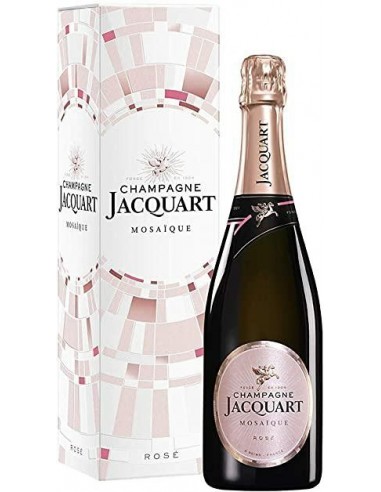 Champagne jacquart cl75mosaique rose 