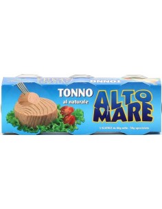 Alto mare tonno gr80x3 al naturale