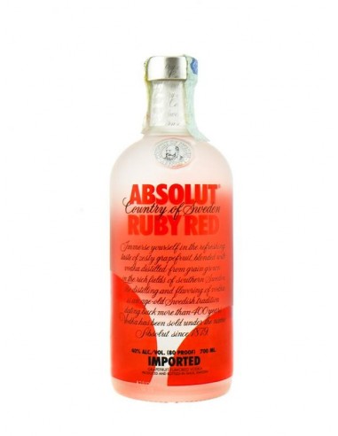 Vodka absolut cl70 rubyred npo