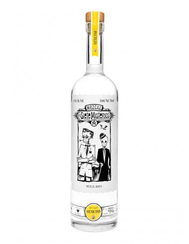 Mezcal los siete misterios espadin mexicanito...