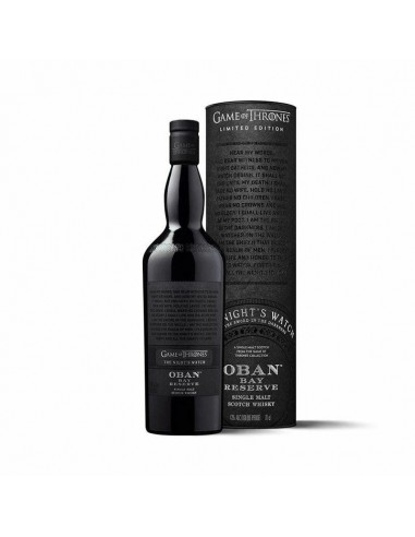 Whisky oban cl70 bay reserve game of thrones