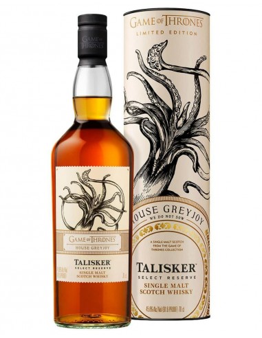 Whisky talisker cl70 select reserve g.of thrones