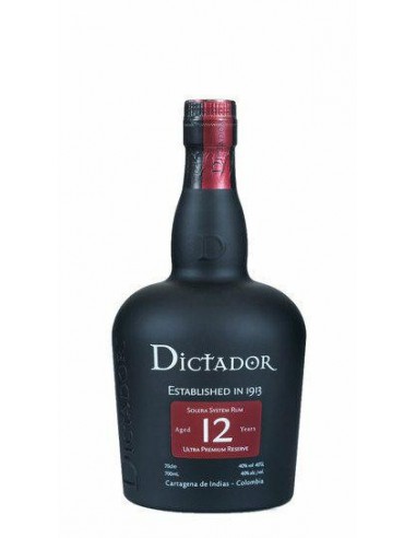 Rum dictador 12y cl.70