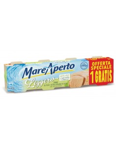 Mare aperto tonno gr60 3+1 leggero olio ex/verg.