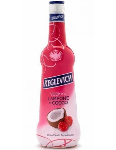 Vodka keglevich cl70 lampone e cocco