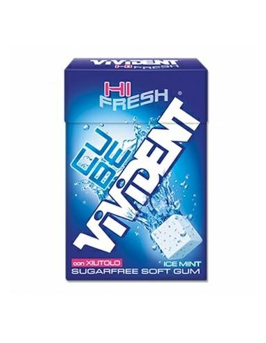 Perfetti vivident pz20 cube ice blue mint box