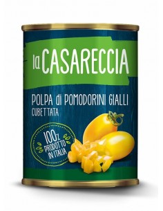 LA CASARECCIA POMODORINI GIALLI CUBETTATA GR.400