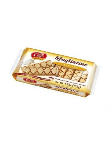 Lago sfogliatine gr135 glassate