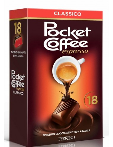 Ferrero pocket coffee t18 gr225
