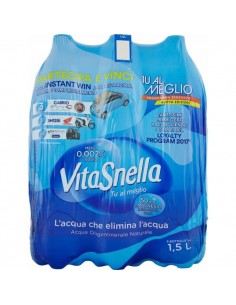 Acqua vitasnella lt1,5x6 naturale