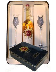 Jacopo poli grappa luce della vita cl50+2bicchieri