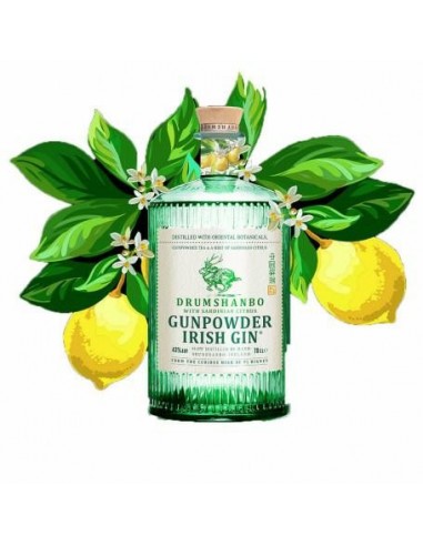 Gin gunpowder cl70 irish citrus