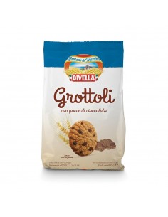 Divella biscotti gr400 grottoli gocce ciocc.