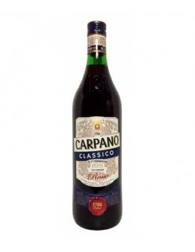 Vermouth carpano cl100 classico 16% rosso