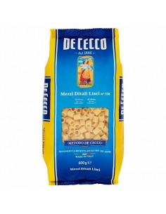 De cecco pasta gr500 n158 mezzi ditali lisci