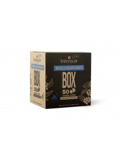 Intenso box cialde 50pz caffe  decaffeinato