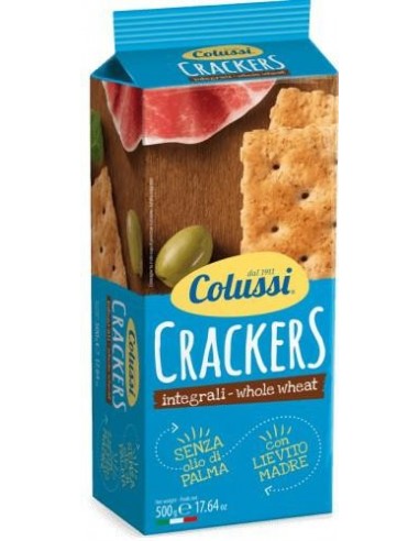 Colussi crackers gr500 integrali