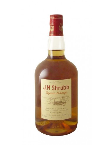 Rhum j.m shrubb liquorearancia cl.70