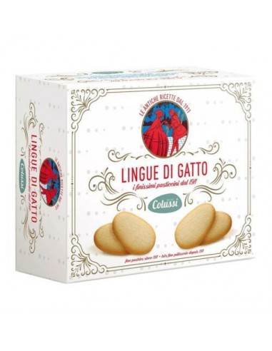 Colussi biscotti gr130 lingue di gatto