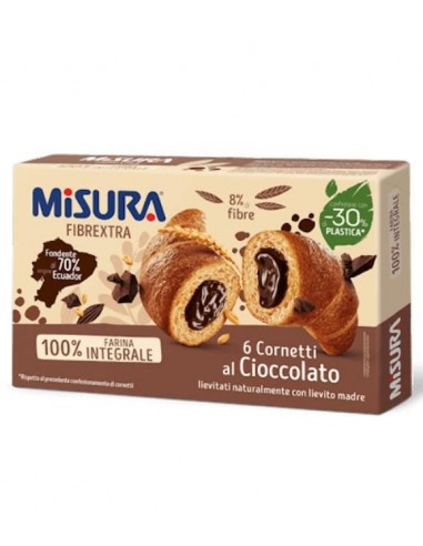 Misura cornetti fe gr300 cioccolato fibre extra