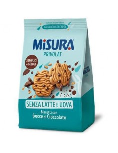 Misura biscotti gr290 privolat gocce cioccolato