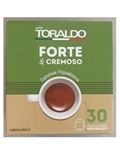 Toraldo capsule 30 nespresso forte cremoso