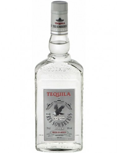 Tequila tres sombreros cl100 silver