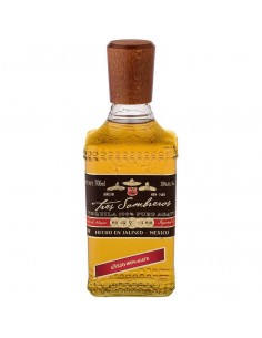 Tequila tres sombreros cl70 anejo