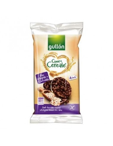 Gullon gallette riso gr105,2 integ/cioccolato
