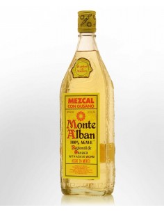 Mezcal con gusano cl70 monte alban